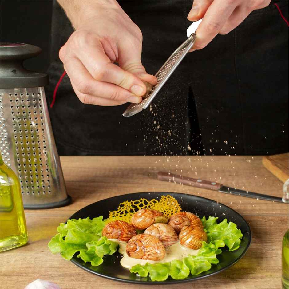 Habitat Diamond Professional Hand Grater For Cheese | Carrot | Ginger Etc Stainless Steel Blades