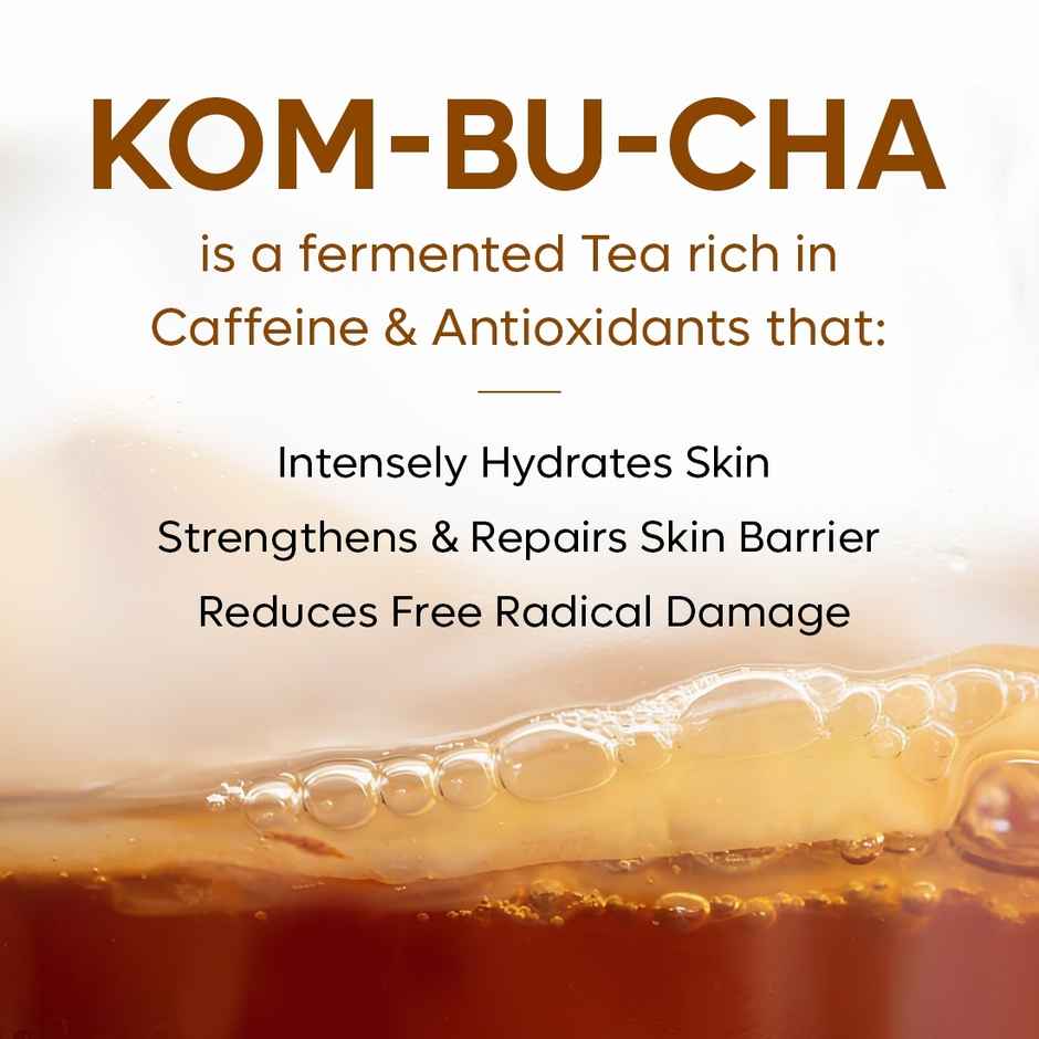 mCaffeine Hydra Repair Sunscreen SPF 50 PA++++ With Kombucha Tea UVA-UVB Protection