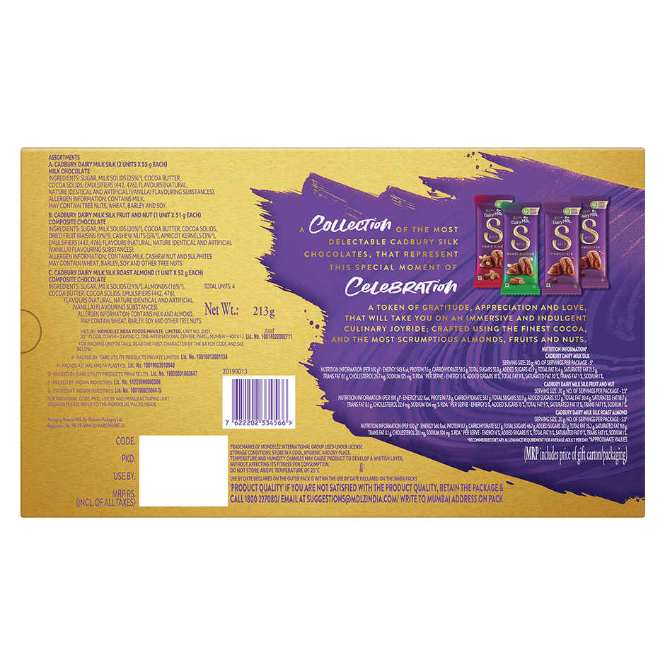 Cadbury Dairy Milk Silk Selections Assorted Chocolate