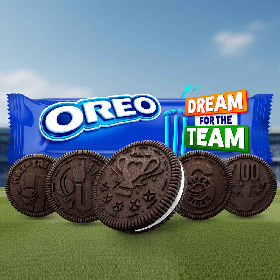 Cadbury Oreo Vanilla Flavour Creme Sandwich Biscuit Family Pack