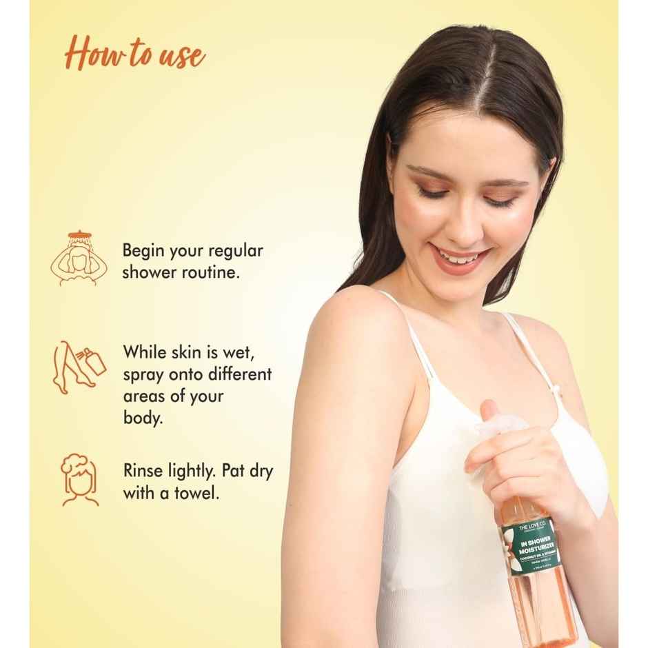 The Love Co Warm Vanilla In-Shower Moisturizer