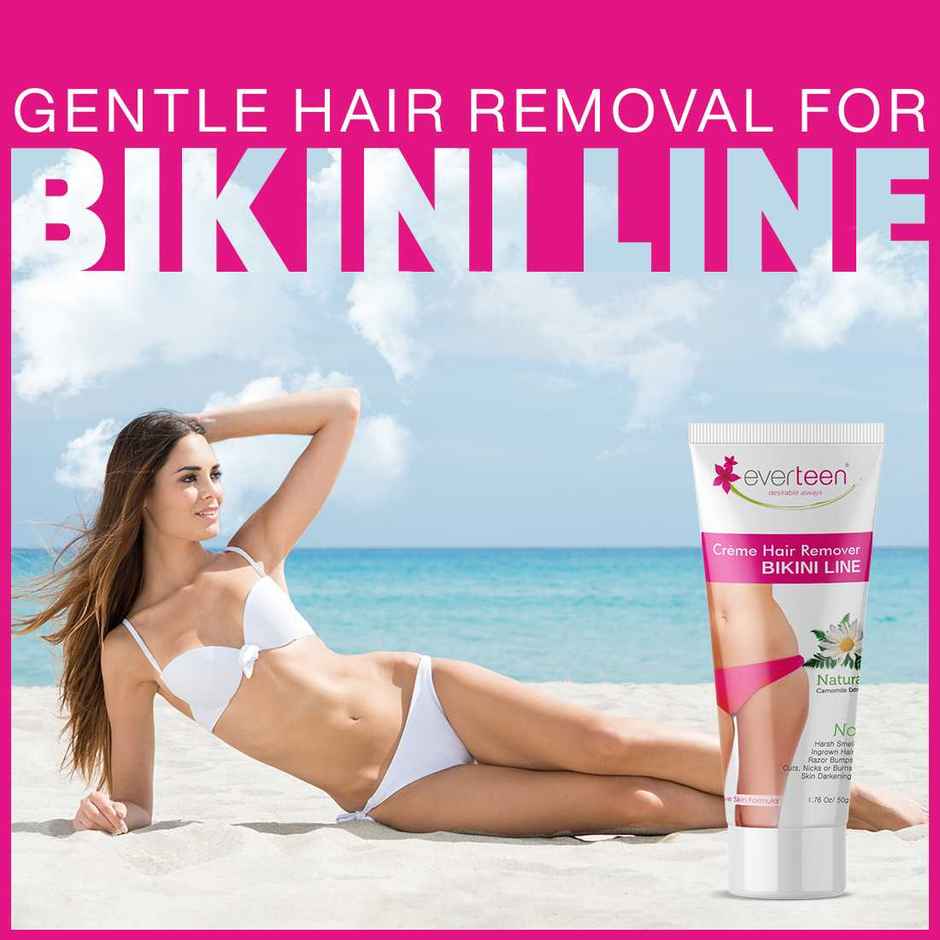 everteen Hair Remover Cream For Bikini Line And Underarms