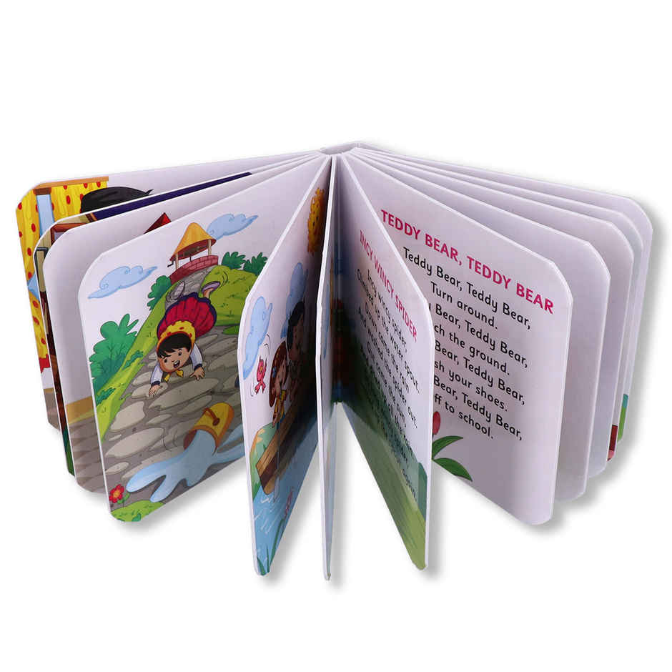 Navneet Tiny Board Book- Nursery Rhymes Board Book for Little Ones | Age 1-4 Years