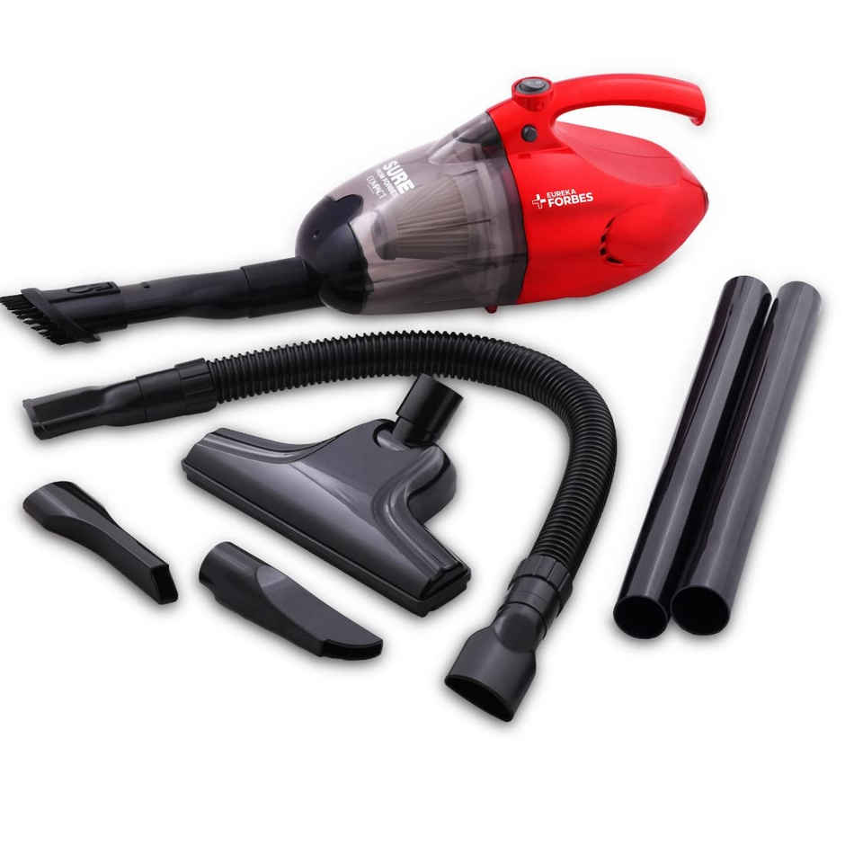 Eureka Forbes Compact 700 Watts Powerful Suction & Blower Vacuum Cleaner (Red & Black)