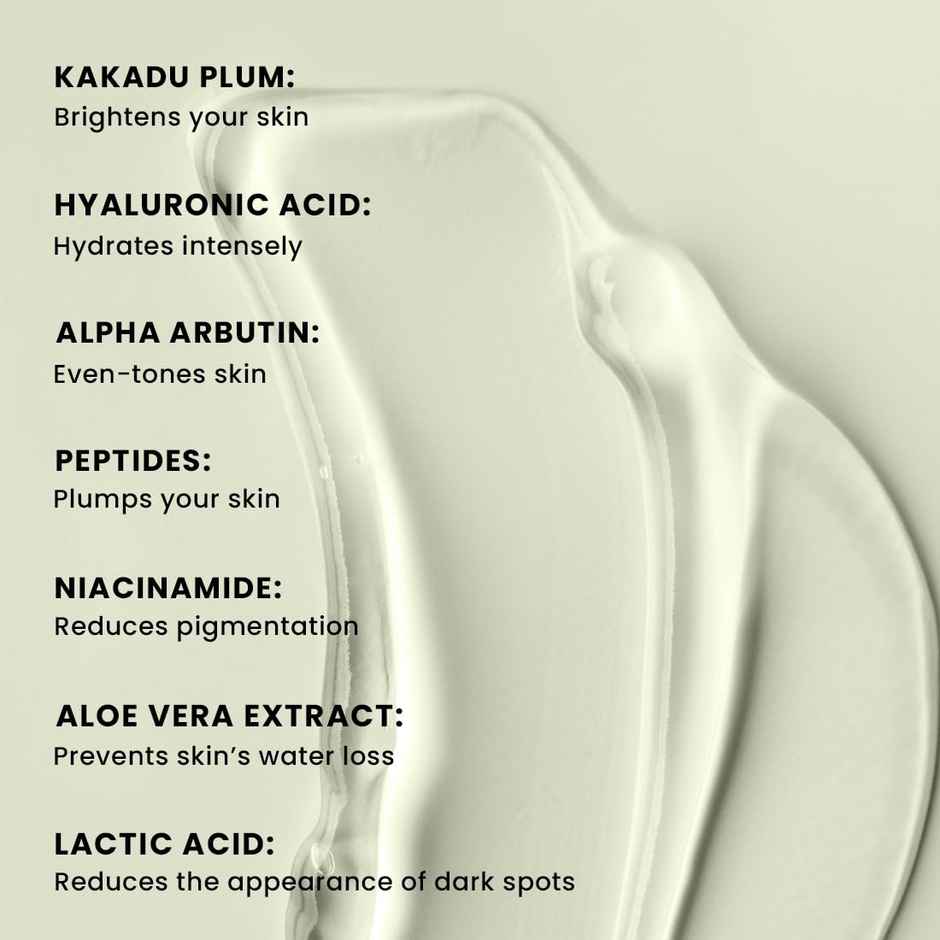 Hyphen Golden Hour Glow Face Serum with Niacinamide, Alpha Arbutin