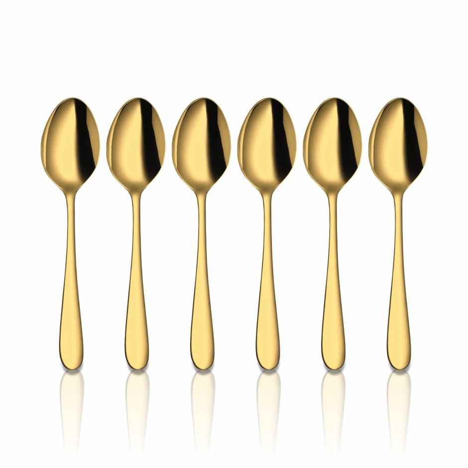 Buy Jensons Hammered Pvd Spoon 4 Pcs -rose Gold Online - Price @ ₹279 ...