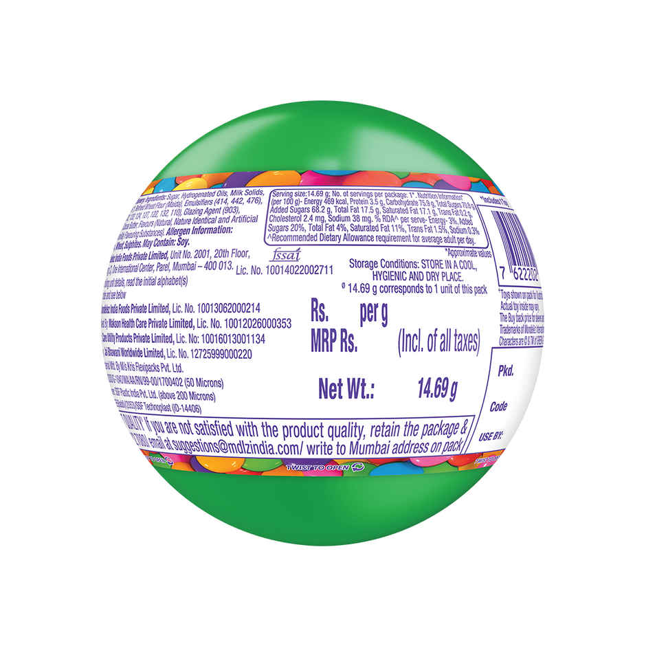 Cadbury Gems Surprise Ball Chocolate