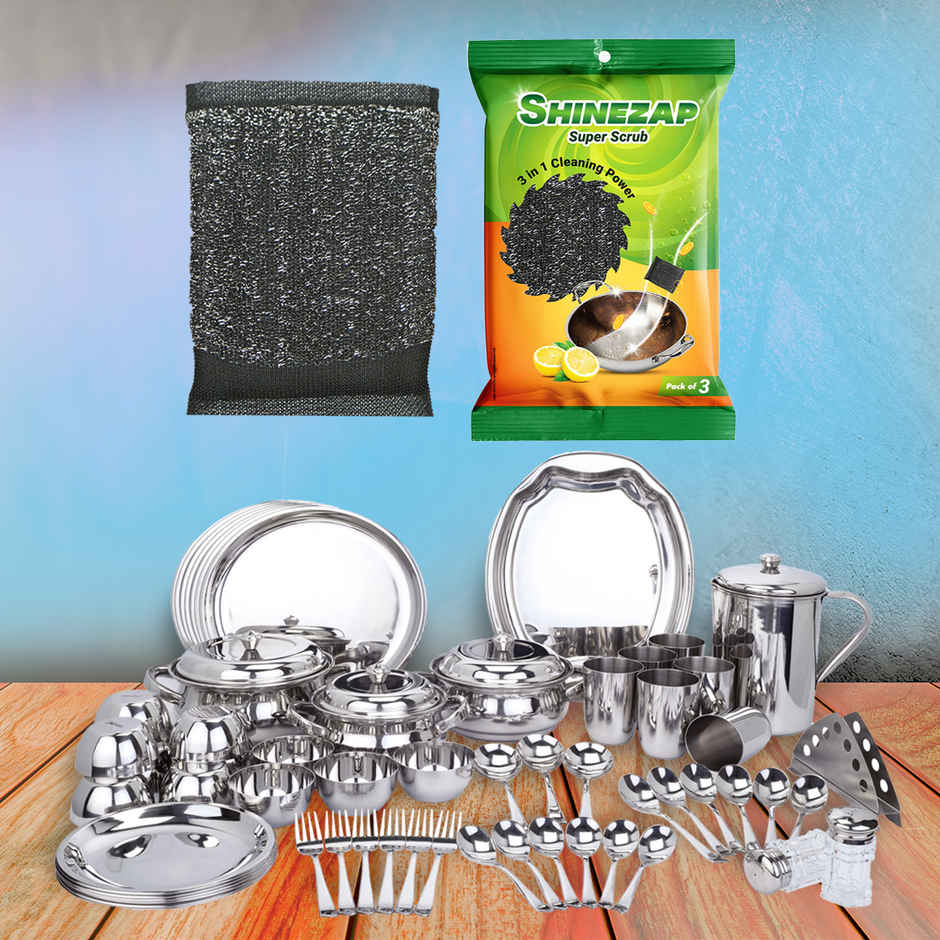Super Scrub pad (Replacement to Steel Scrubber for Kitchen with fragnance)