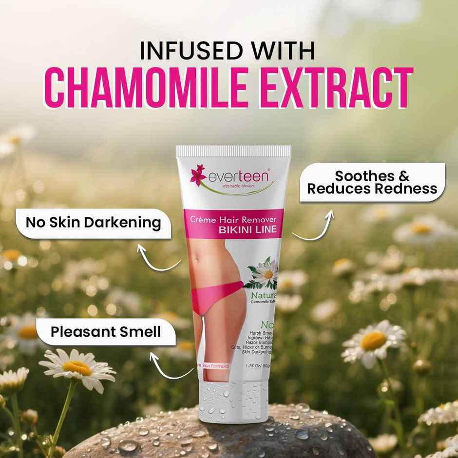 everteen Hair Remover Cream For Bikini Line And Underarms