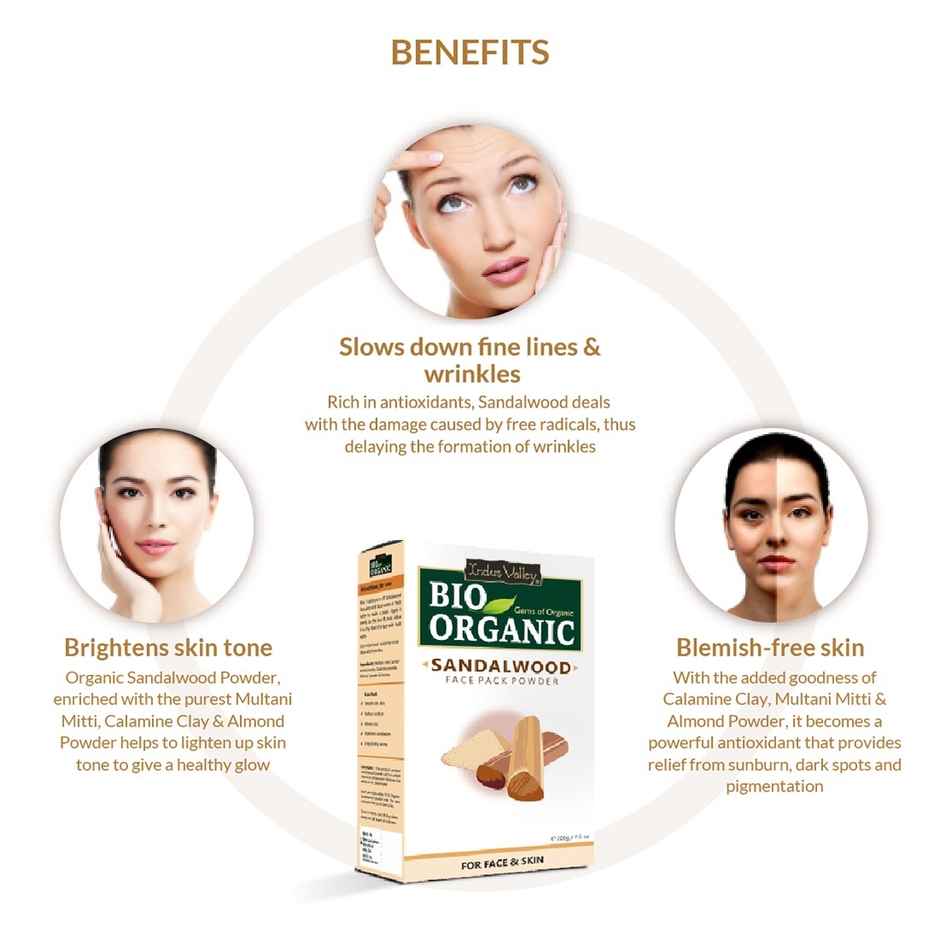 Bio Organic Sandalwood Powder