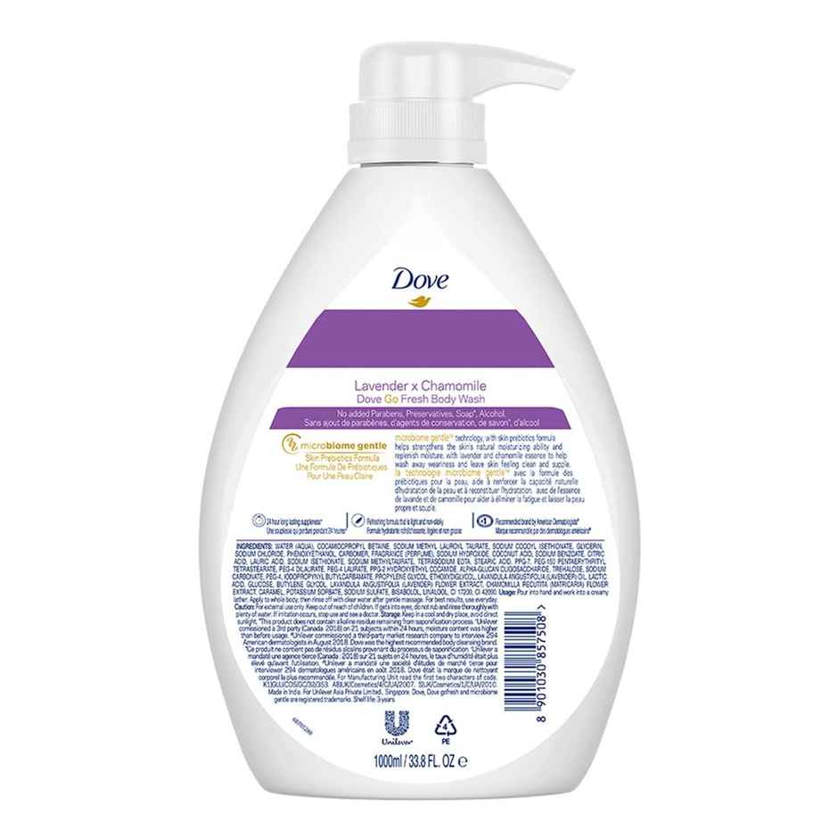 Dove Go Fresh Body Wash | Lavender & Chamomile | Floral Scent
