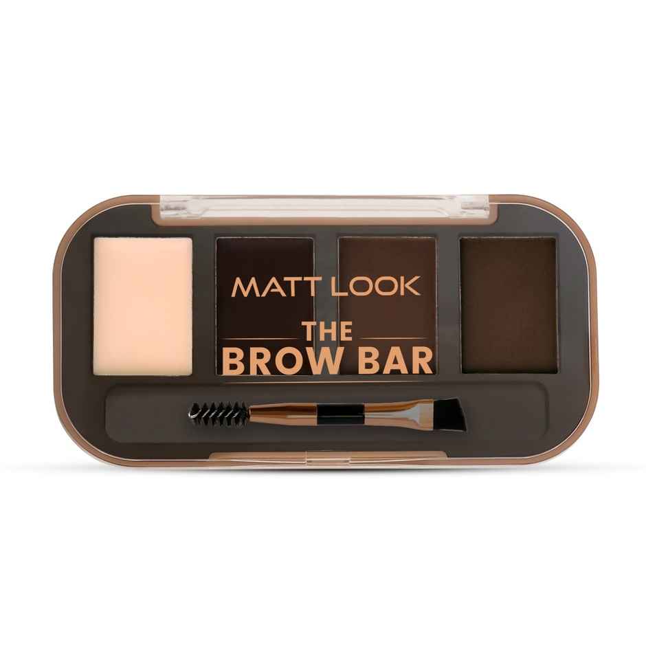 Mattlook The Brow Bar With Angled Brush | Water Proof & Longlasting | Shade-02