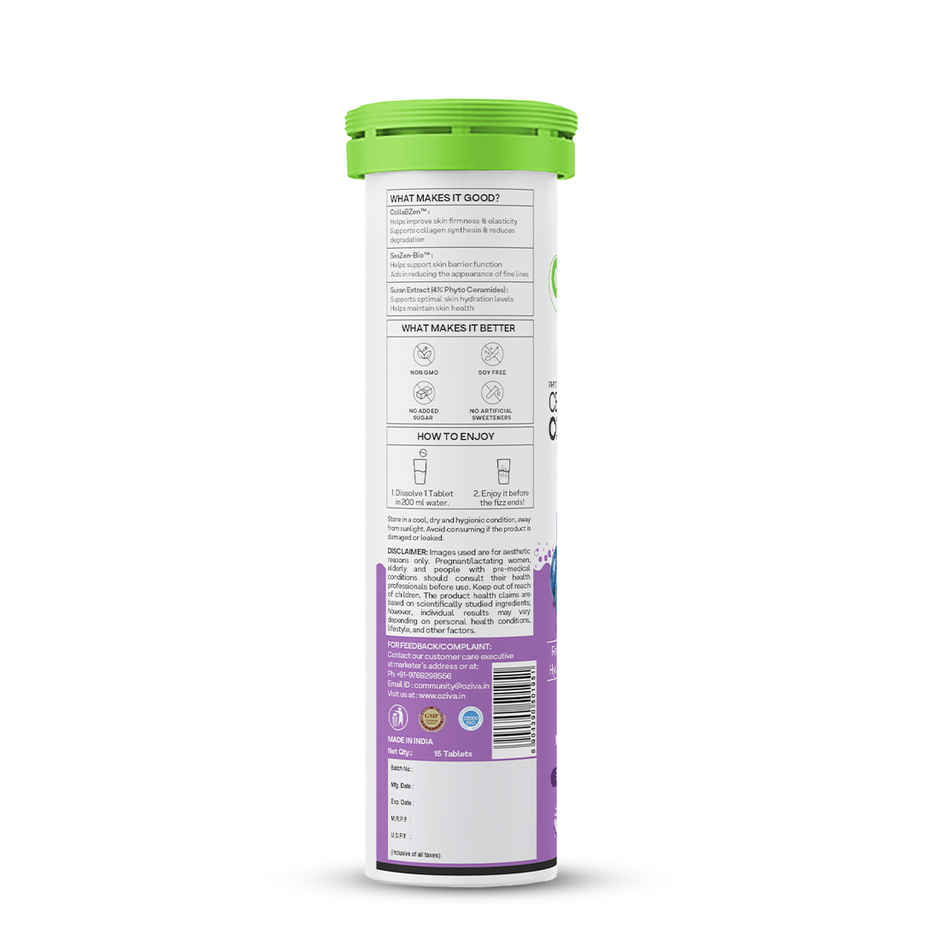 Oziva Phyto Ceramide Collagen Builder for Moisture Retention and Barrier Repairs