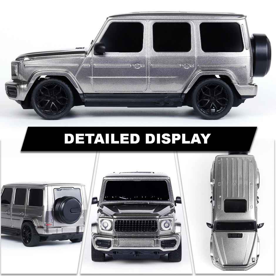 Wembley G Wagon RC Car High Speed Remote Control Car for Kids Rechargeable Car - Silver