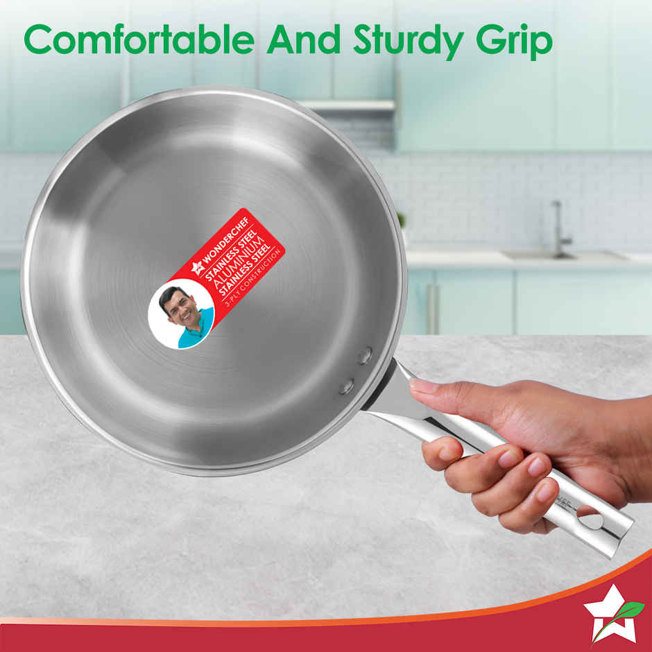 Wonderchef Stella Triply Stainless Steel Cookware Set