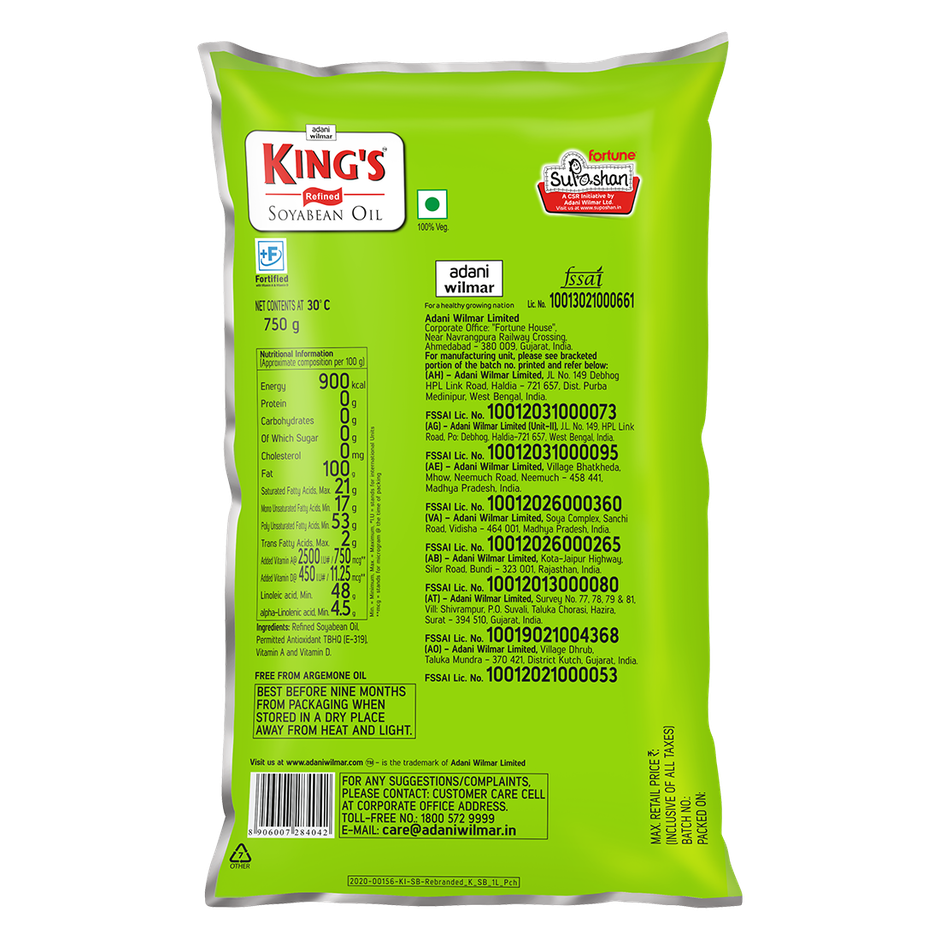 Kings Soyabean Oil