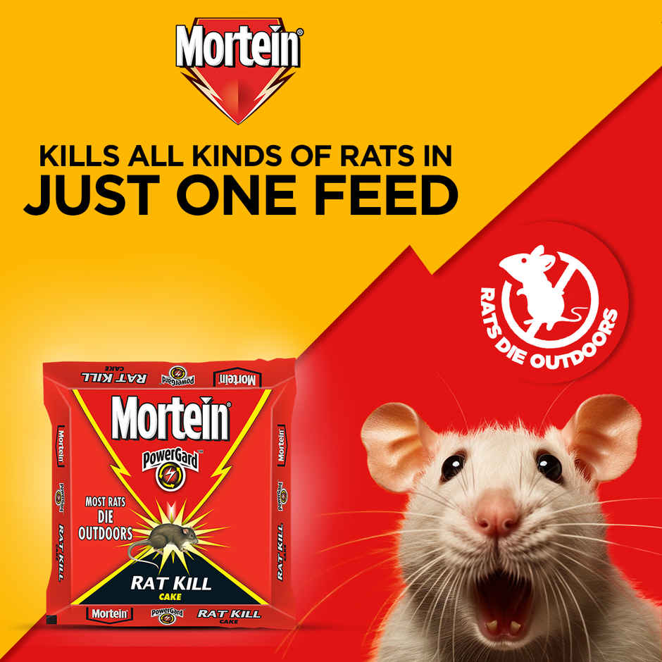 Mortein Rat Kill Cake | Instantly Kills Rats Outdoors Combo