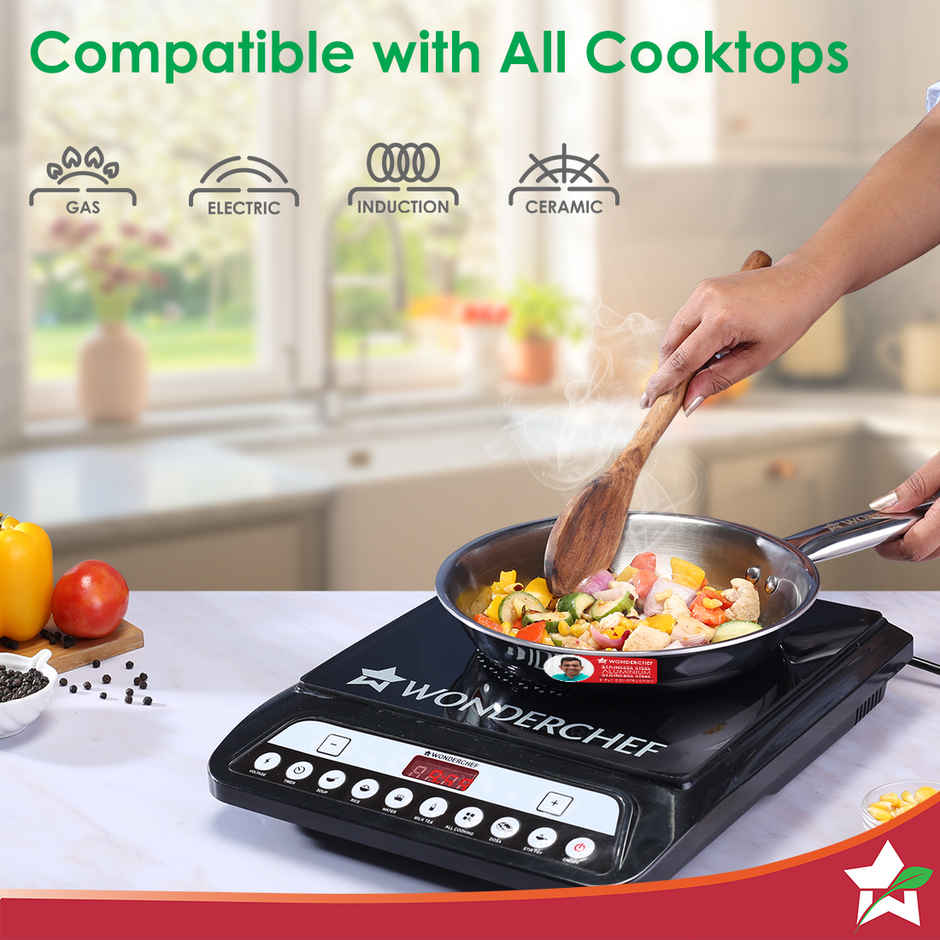 Wonderchef Stella Triply Stainless Steel Fry Pan | 20 cm | 1 L
