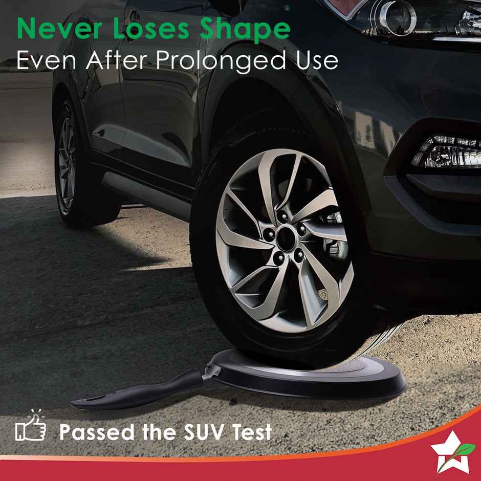 Wonderchef Duralite Die-Cast Dosa Tawa 28 Cm, Grey