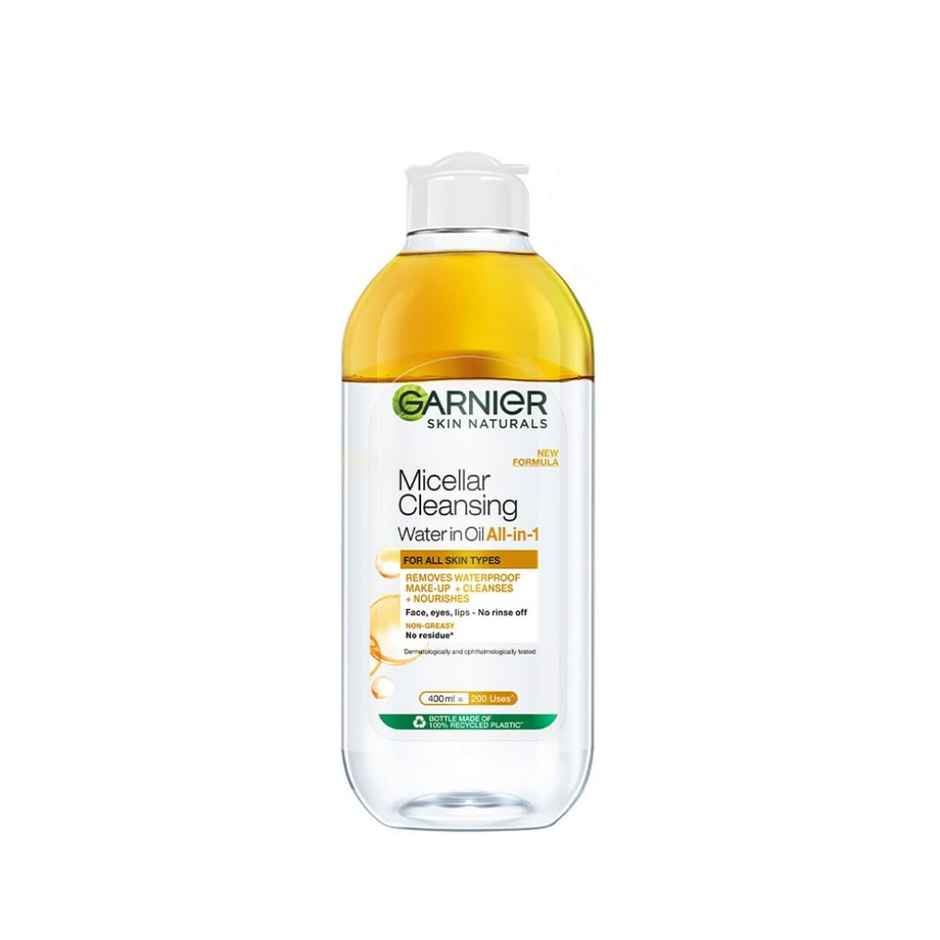 Maybelline New York Garnier Skin Naturals, Micellar Oil-Infused Cleansing Water
