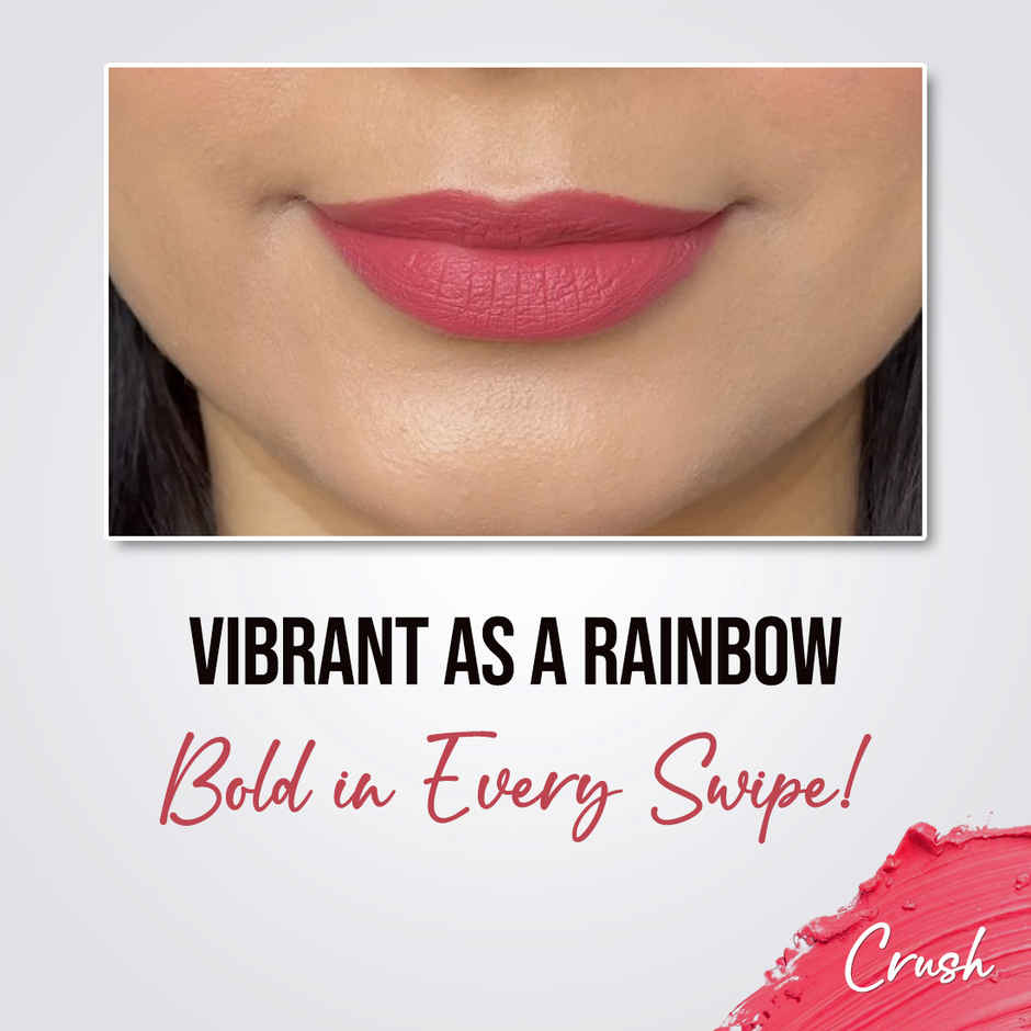 Coloressence Hydramatte Long Stay Lippie Crayon | Intense Pigment, All-Day Comfort | Crush