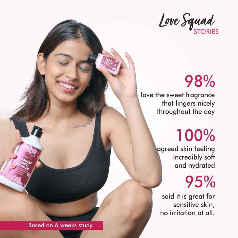 The Love Co. Japanese Cherry Blossom Body Lotion