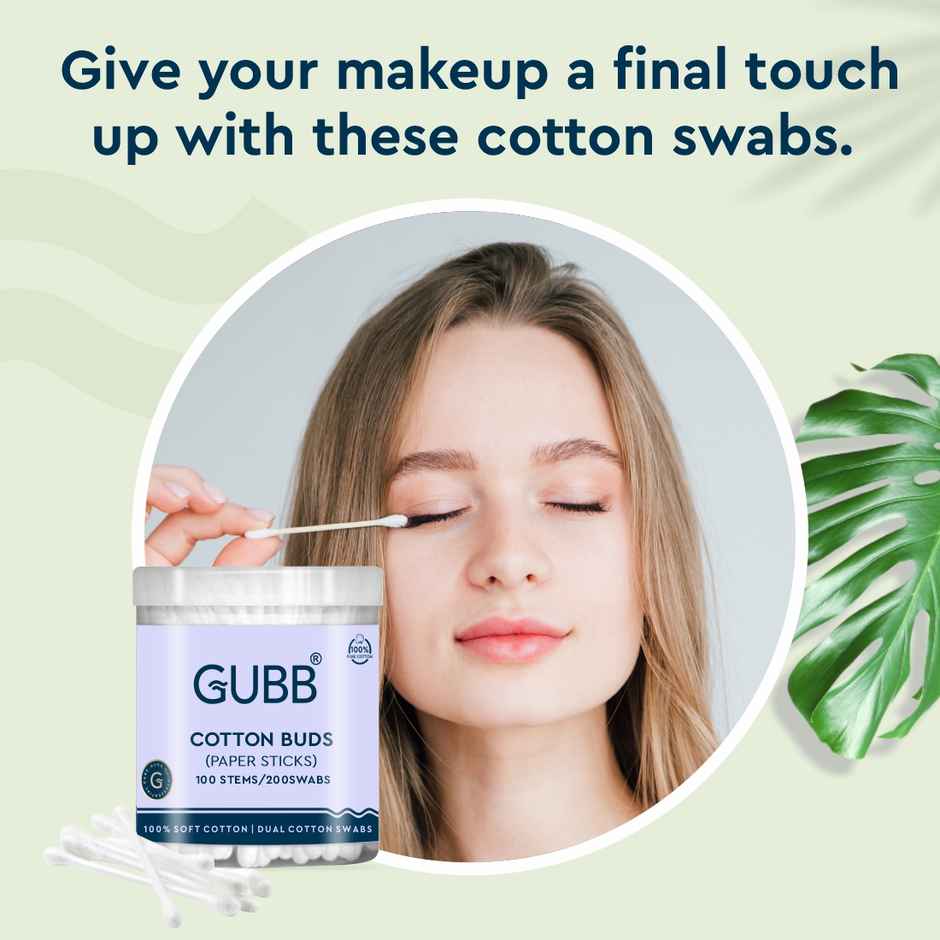 GUBB Cotton Buds In Paper Stick