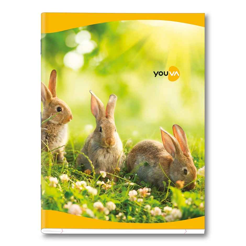 Navneet Youva | Soft Bound Note Book for Younger Students | Jumbo Size 18 cm x 24 cm | Double Line | 172 Pages