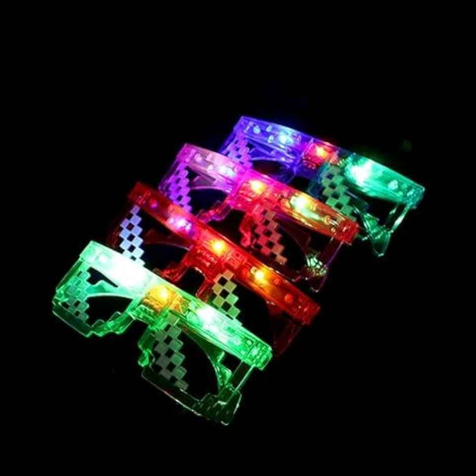 Party LED Pixel Goggle | Halloween Special | Colour May Vary | Gullak