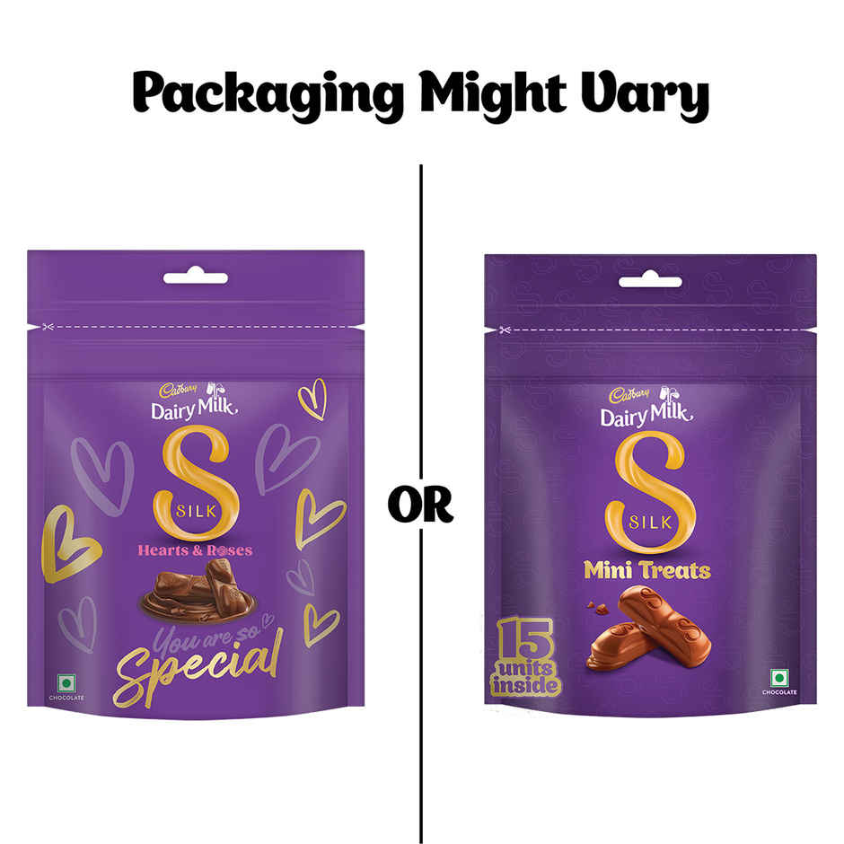 Cadbury Dairy Milk Silk Chocolate Mini Treats Pack Combo