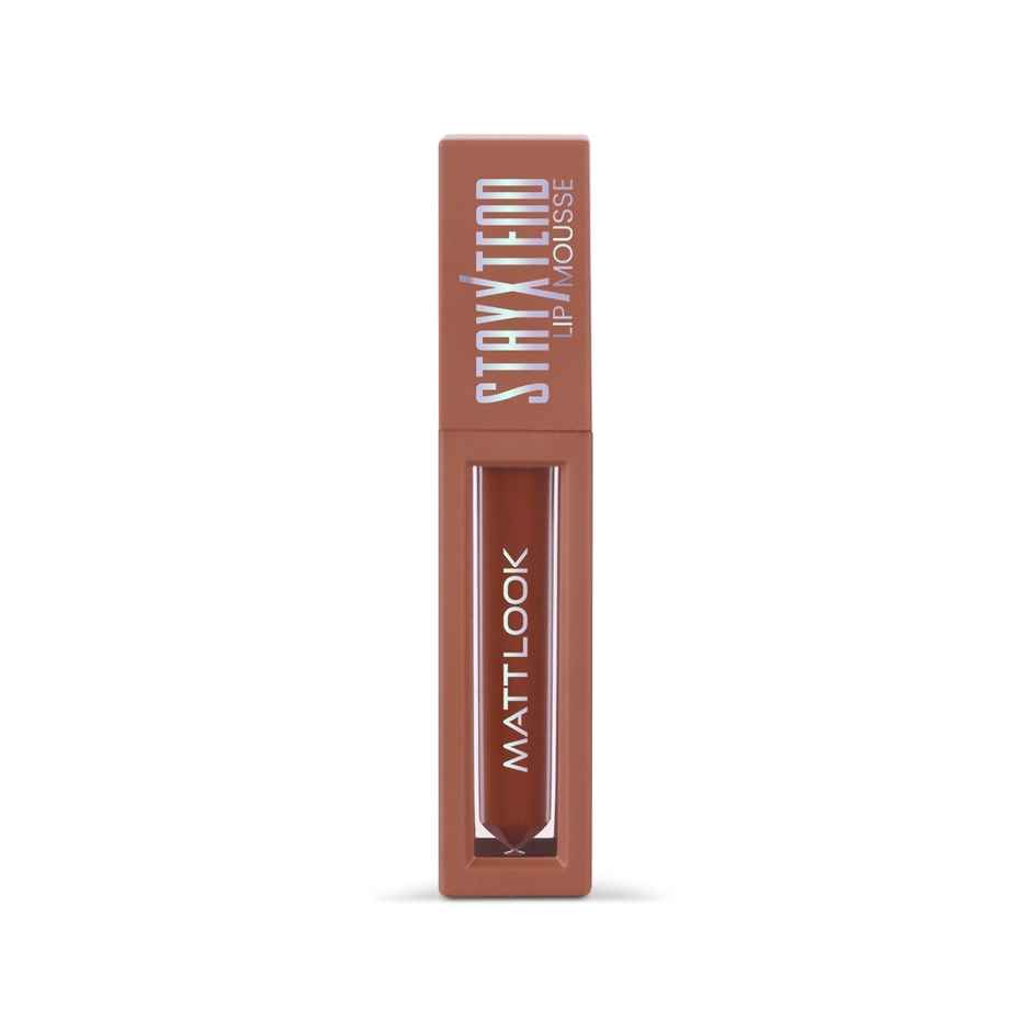 Mattlook Stayxtend Lip Mousse Enriched With Vitamin E & Non Sticky Formula | Espresso Shot-24