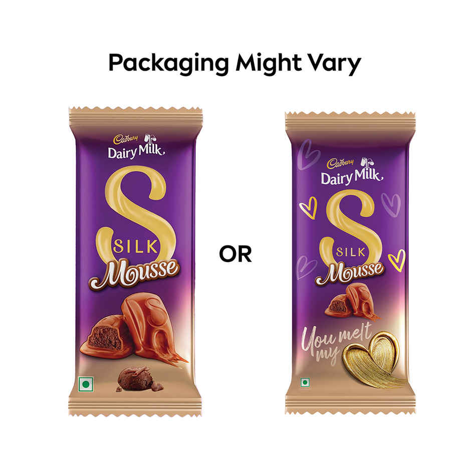 Cadbury Dairy Milk Silk Mousse Chocolate Bar Combo