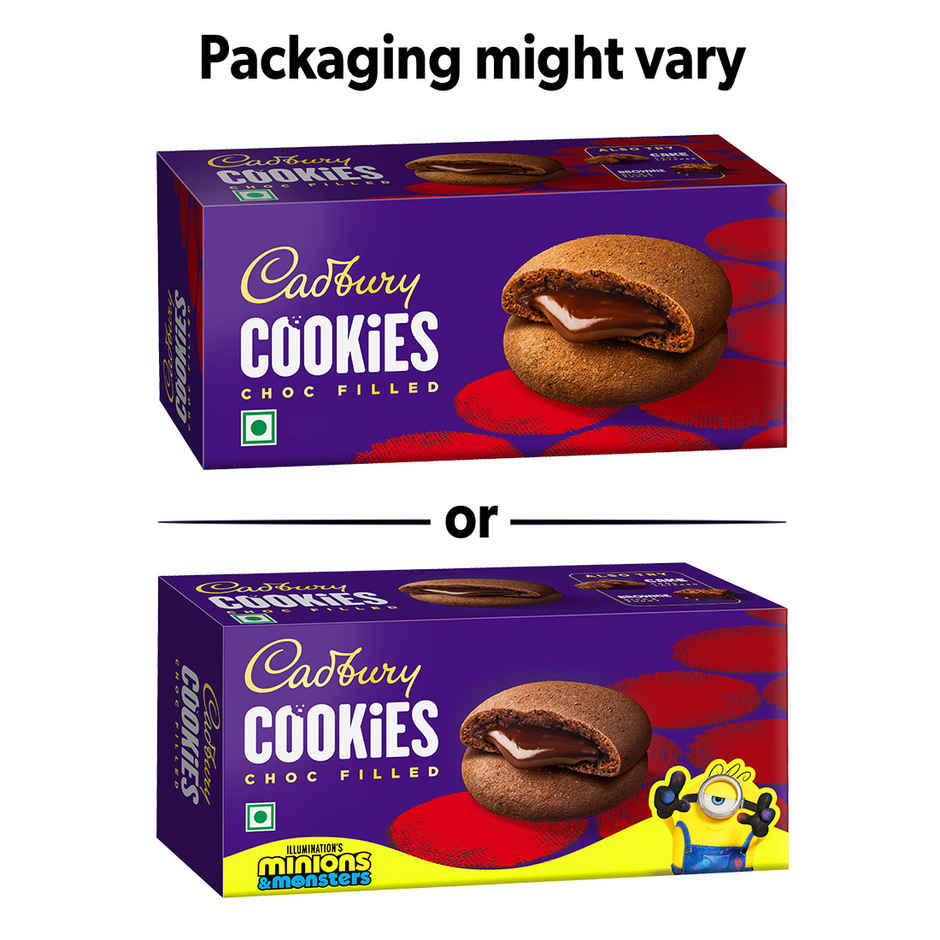 Cadbury Choc Filled Cookies Minion Pack