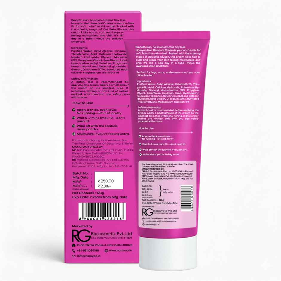 Namyaa Hair Removal Cream For Women