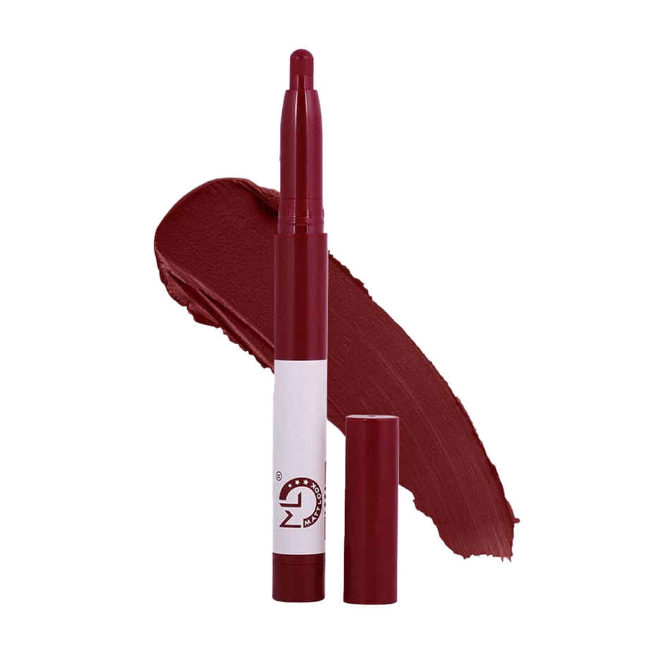 Mattlook Power Last Lip Stain Crayon Lipstick Non Transfer Long Lasting Waterproof | CherryDarling 07