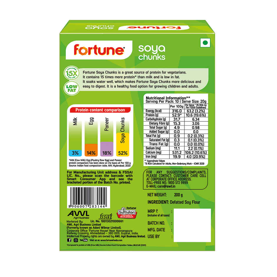 Fortune Soya Chunks