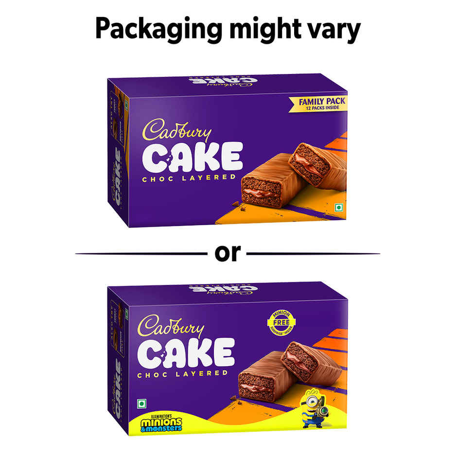 Cadbury Chocobakes Choclayered Chocolate Cake Combo