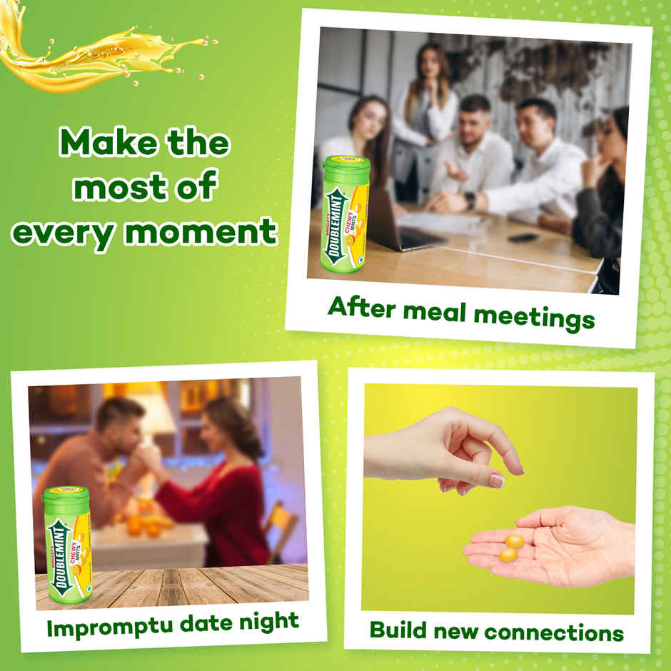 Doublemint Lemonmint Flavour Chewy Mints Pot