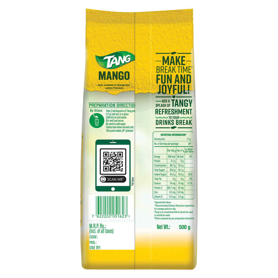 Tang Mango Instant Drink Mix