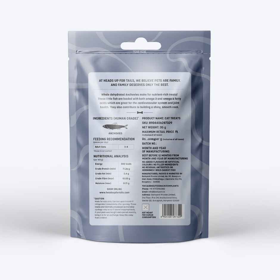 HUFT Anchovy Crunchies Crunchy Cat Treat