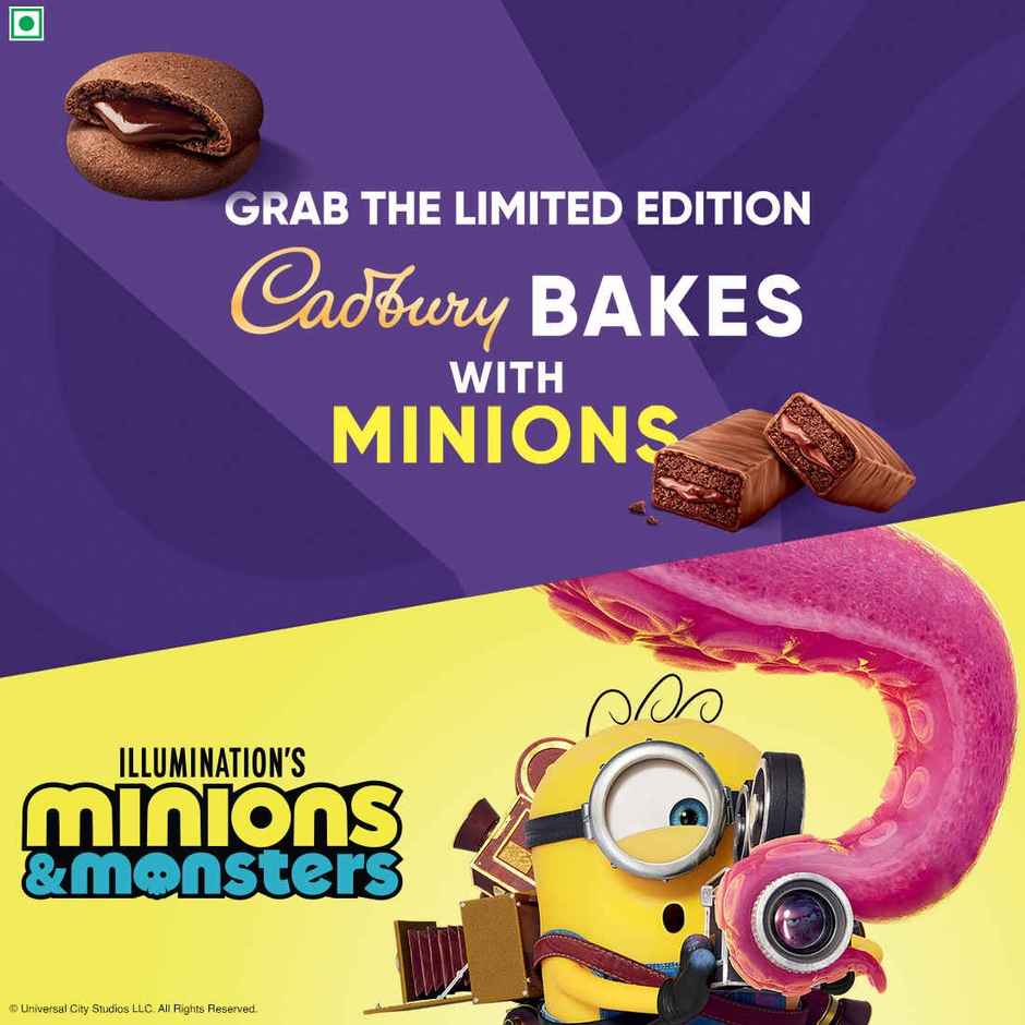 Cadbury Choc Filled Cookies Minion Pack