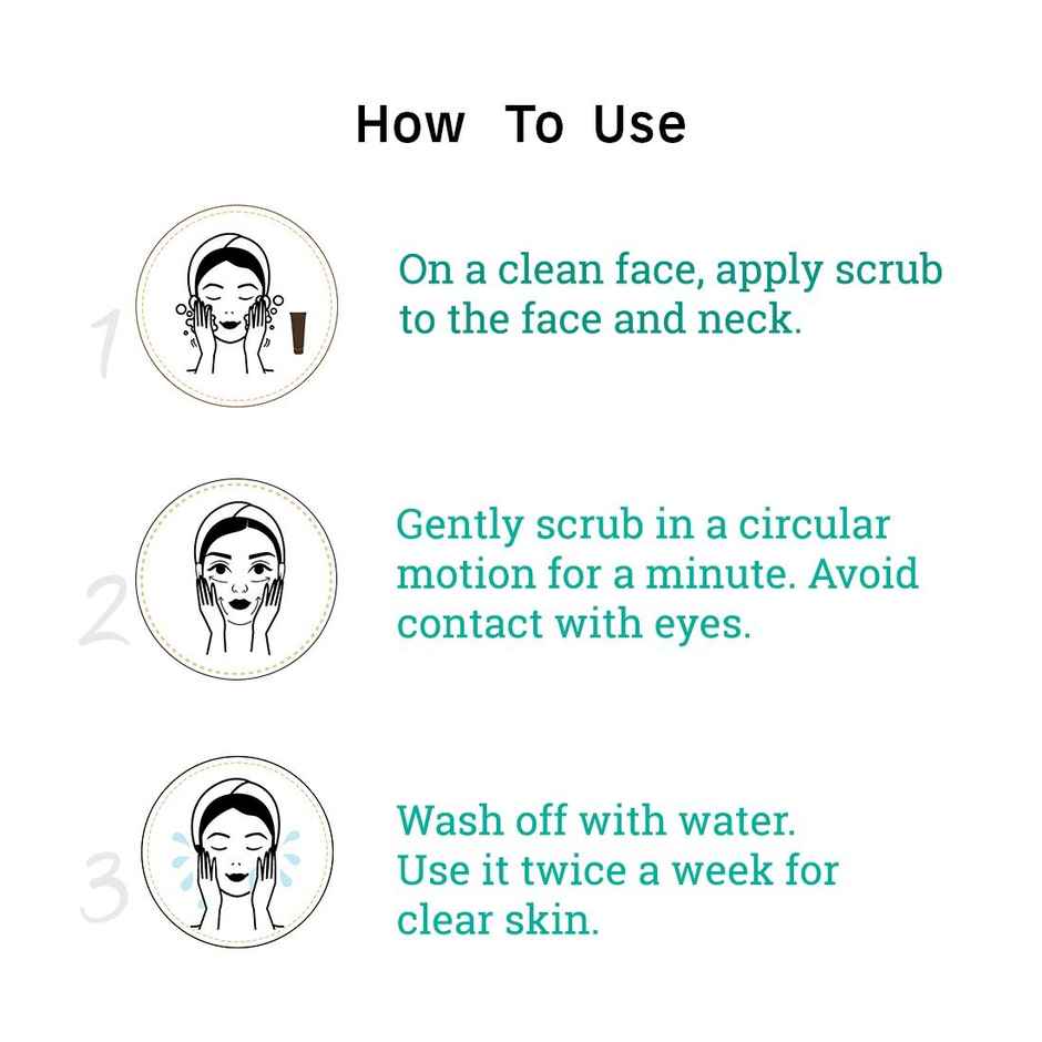 mCaffeine Coffee & Milk Moisturizing Face Scrub for Gentle Exfoliation