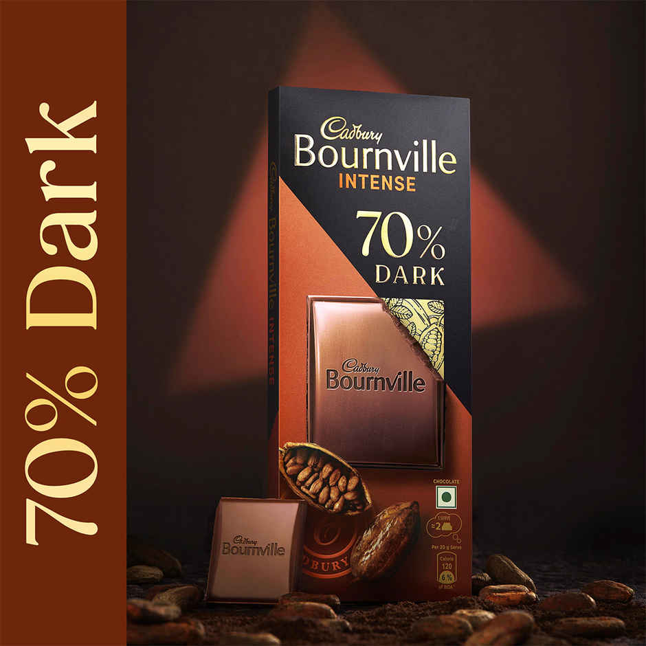 Cadbury Bournville Rich Cocoa 70% Dark Chocolate Bar