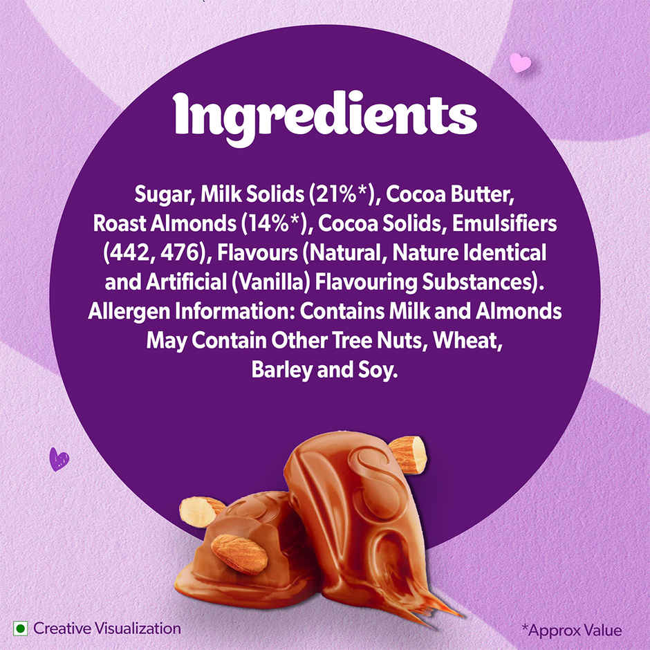 Cadbury Dairy Milk Silk Roast Almond Chocolate Bar Combo