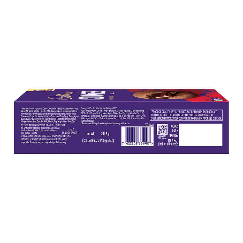 Cadbury Choc Filled Cookies Minion Pack