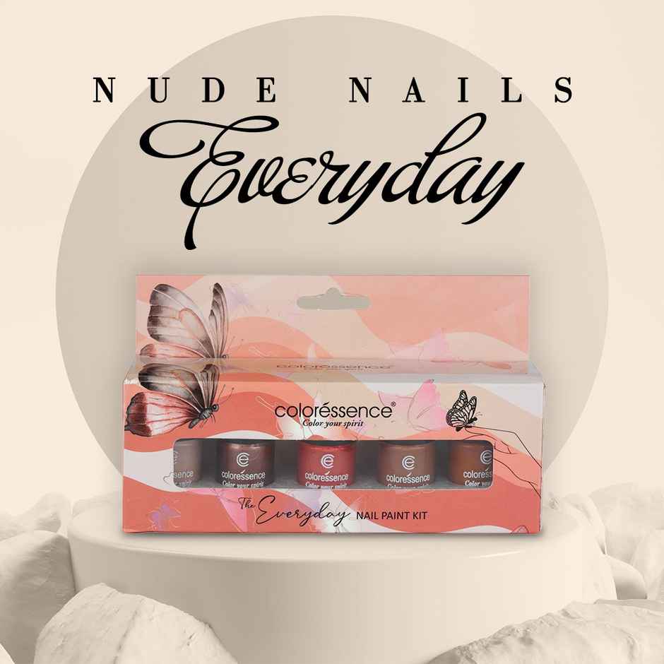 Coloressence Everyday Nail Paint Kit - Multicolour