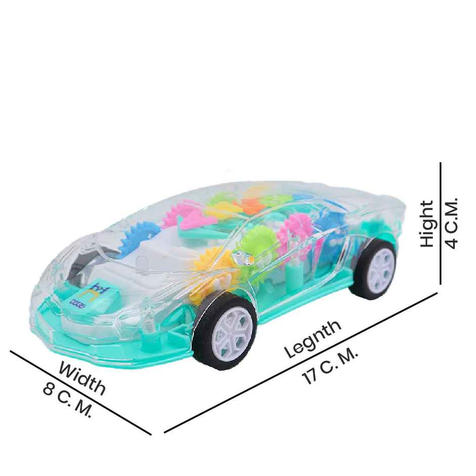 Toybharat Gear Car | Multicolour | Birthday Gift | Gear Toy | Assorted