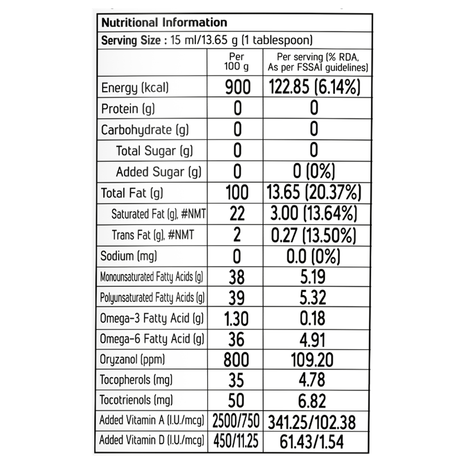 Fortune Xpert Active Rice Bran & Soyabean Blended Cooking Oil