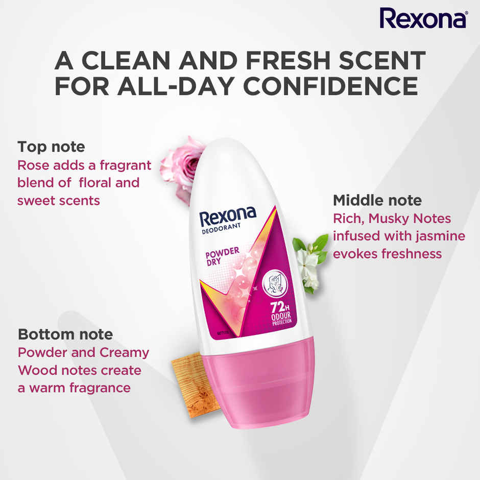 Rexona Women Roll On Powder Dry