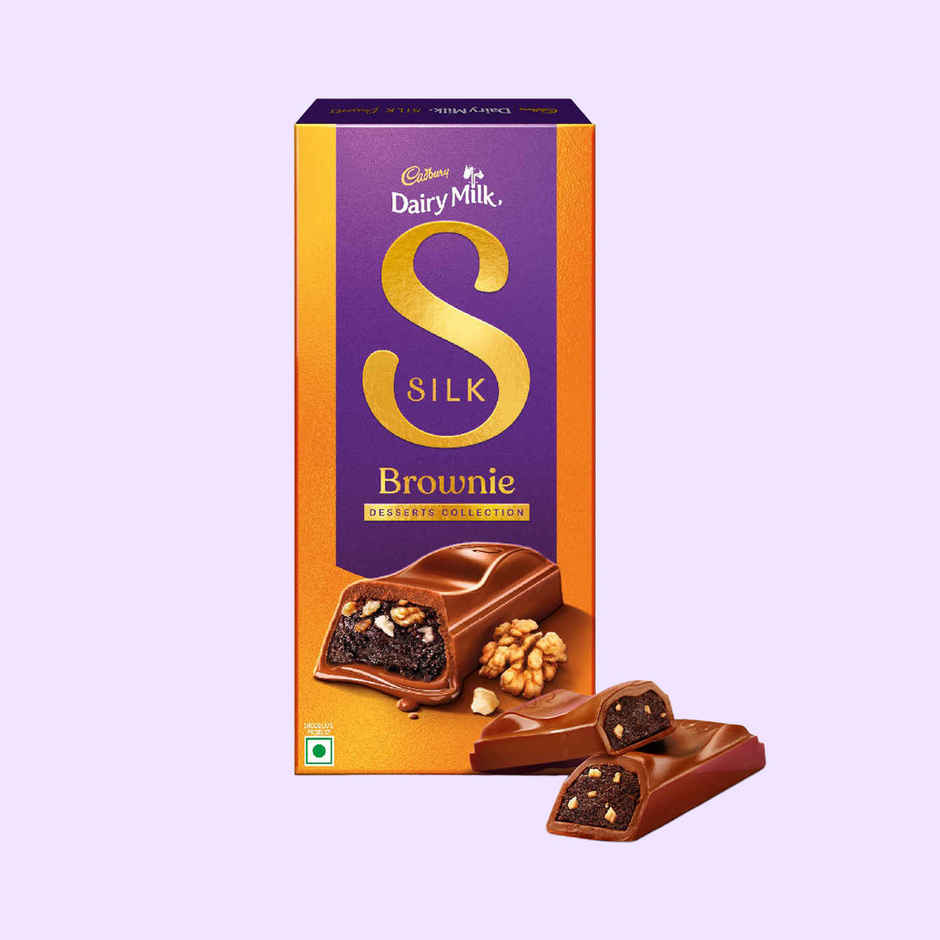Cadbury Dairy Milk Silk Desserts Brownie Chocolate Bar